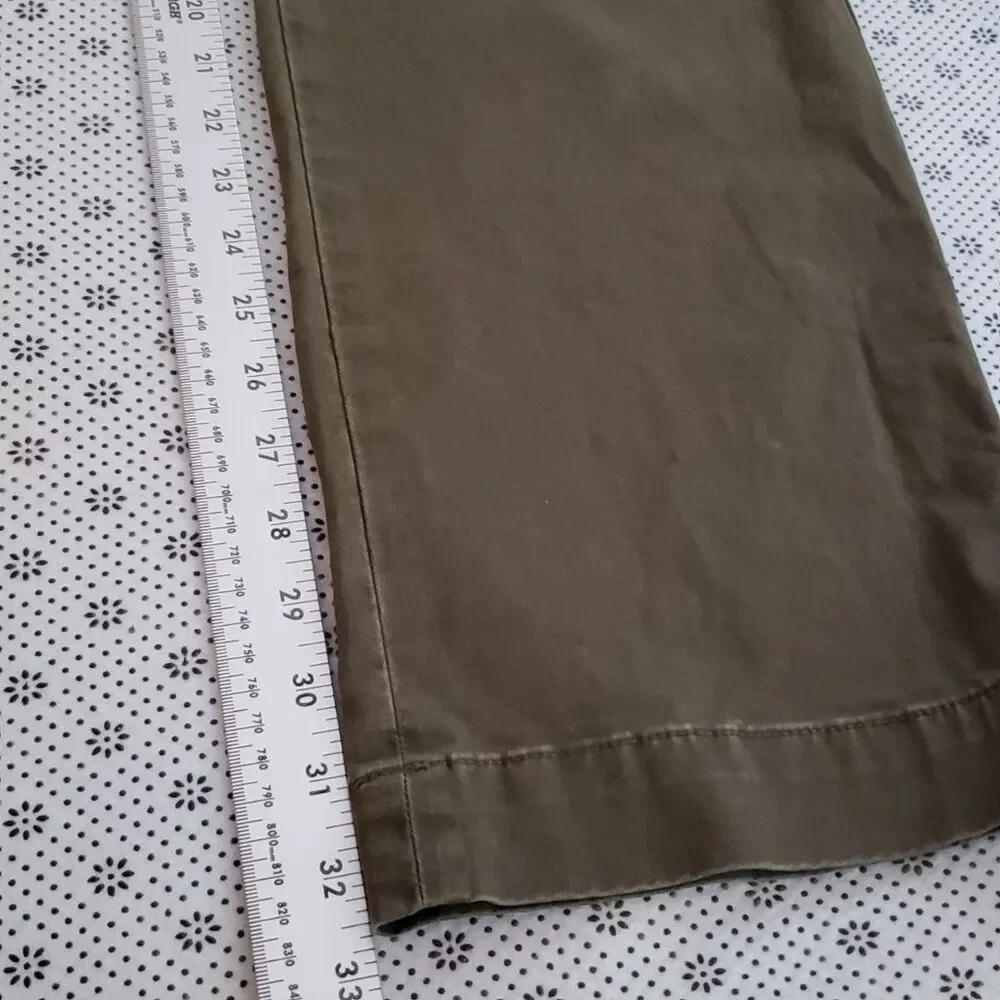 Polo Ralph Lauren Stretch Straight Fit Chino Pants 36x34 Olive Green 36/34